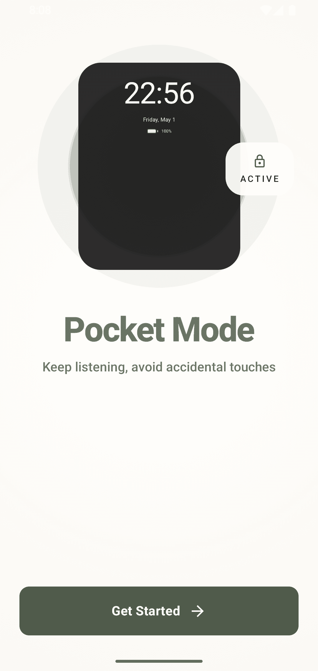 Pocket Mode app screenshot 2